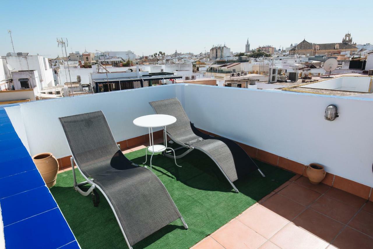 Cozy Attic With Terrace- 1Bd 1Bth- San Vicente Apartment Sevilla Bagian luar foto