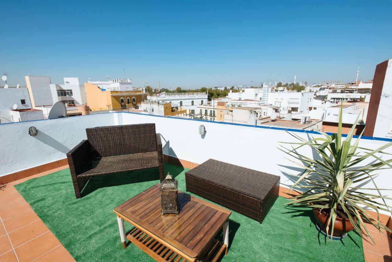 Cozy Attic With Terrace- 1Bd 1Bth- San Vicente Apartment Sevilla Bagian luar foto